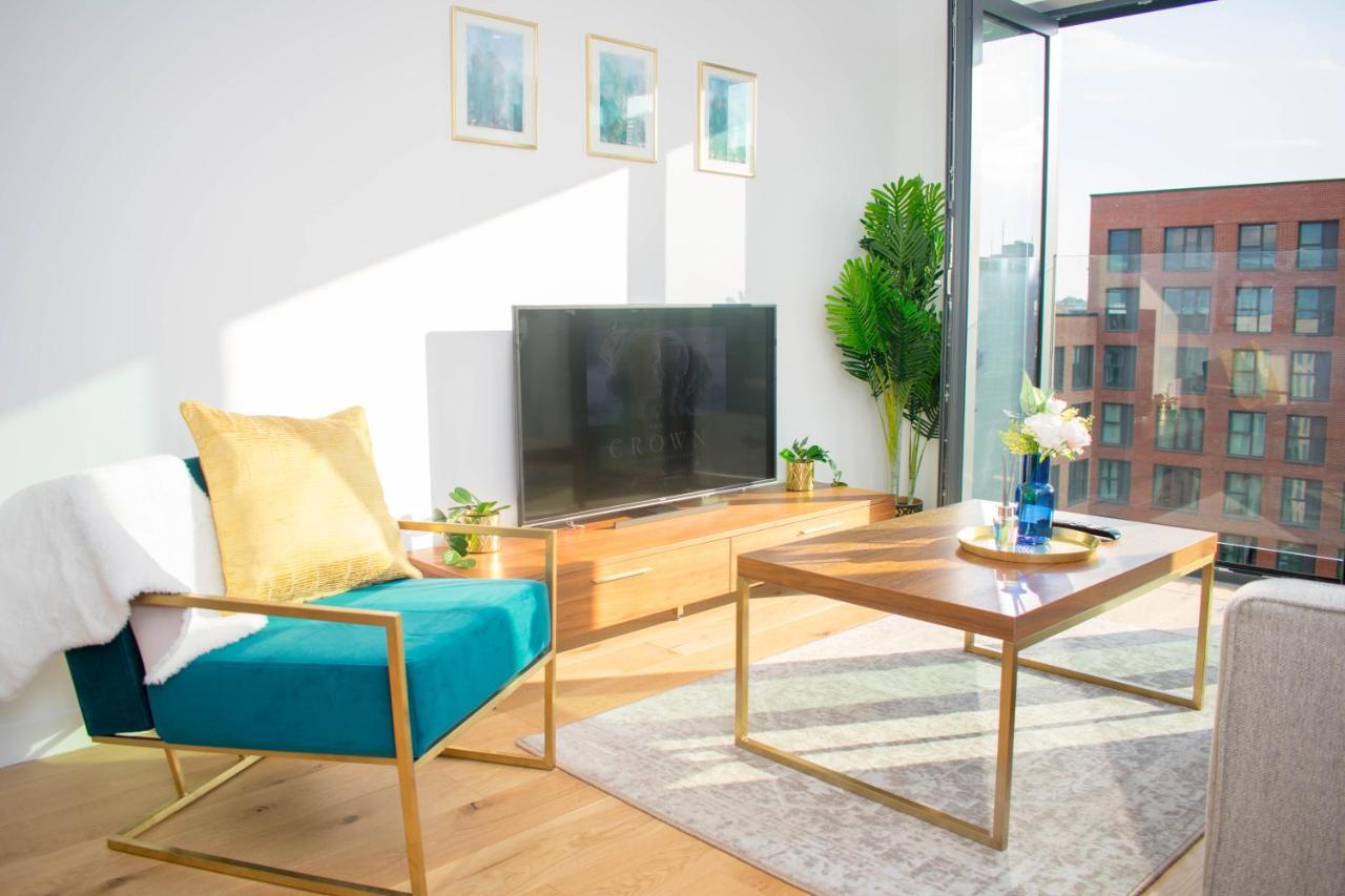 Exoticstay Apartments - Ultra Luxe Top Floor Suite - City Centre Apartment With Cube View - Smart 4K Tv With Ultrafast Wifi & Netflix Birmingham Luaran gambar