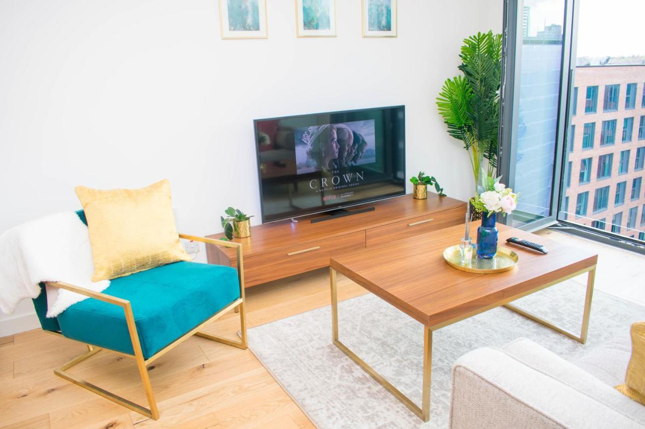 Exoticstay Apartments - Ultra Luxe Top Floor Suite - City Centre Apartment With Cube View - Smart 4K Tv With Ultrafast Wifi & Netflix Birmingham Luaran gambar